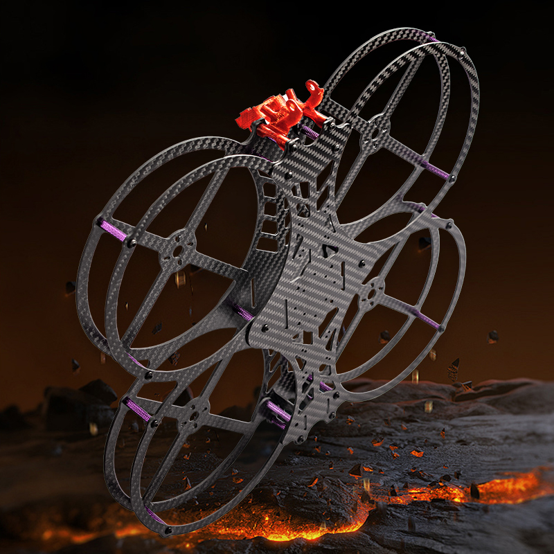 Flyroun 5 Inch Carbon Fiber FP - Drone Kit Octocopter 评论和价格