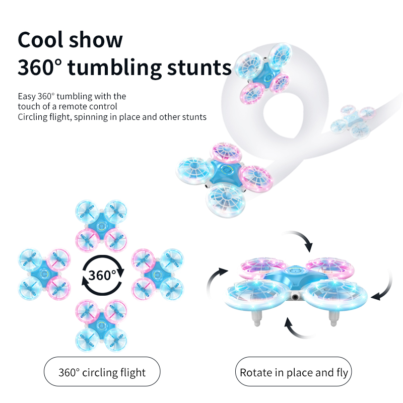 Mini Drone Flash 3D Flip 2.4G  - Drone Kit Tricopter 评论和价格